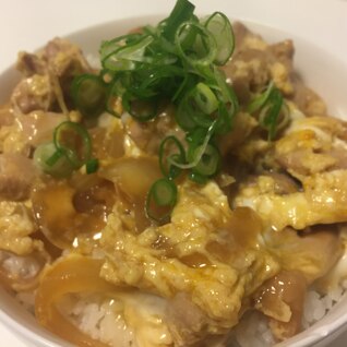 片栗粉でふわふわ親子丼